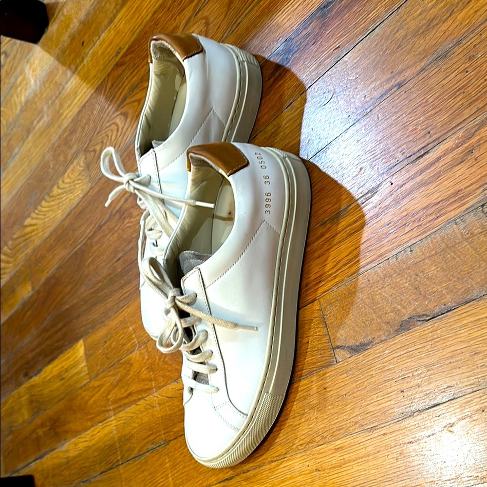 !! Common Projects Achilles Low Shoes 36 / US 5.5 - 6  Italian Craft Leather